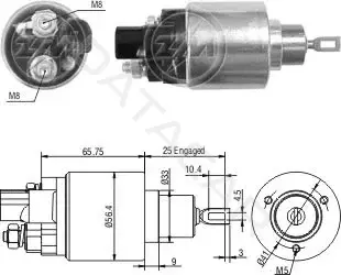 Реле втягивающее ZM ZM978