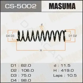 Пружины MASUMA CS-5002