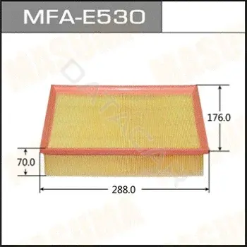 Воздушный фильтр MASUMA MFA-E530