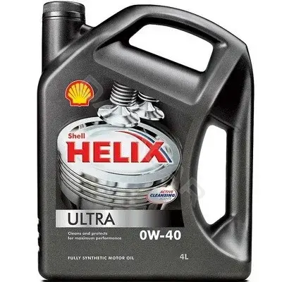 Масло моторное SHELL SHELL0W40HELIXULTRA/4