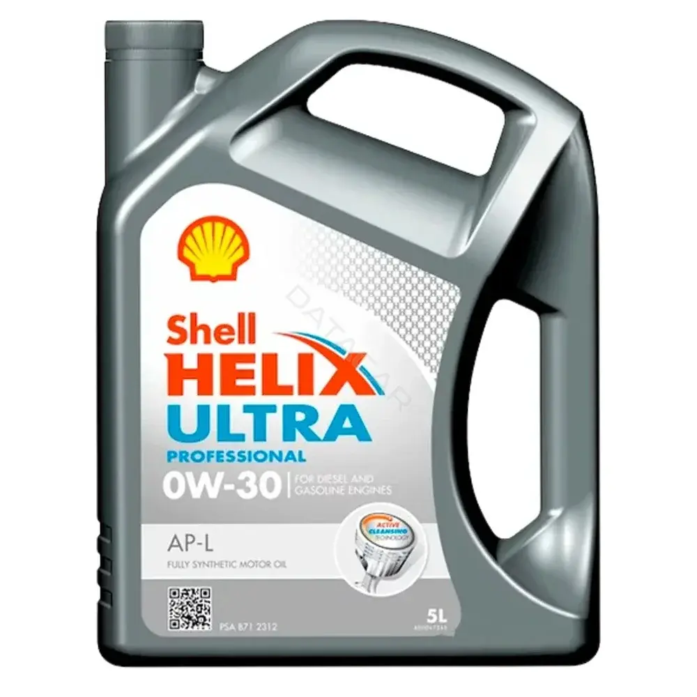Масло моторное SHELL SHELL0W30HELIXULTRAPROFESSIONALAP-L/5