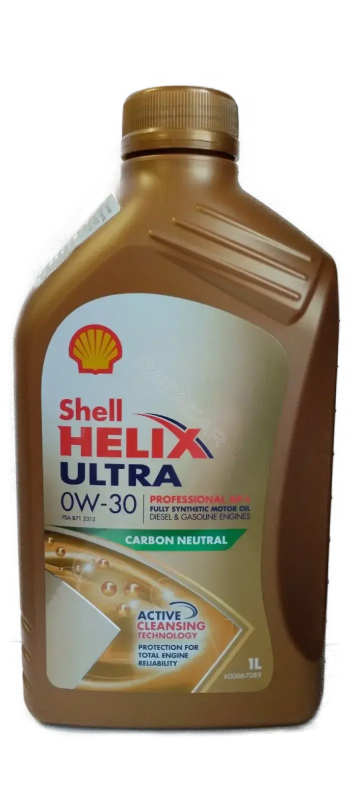 Масло моторное SHELL SHELL0W30HELIXULTRAPROFESSIONALAP-L/1
