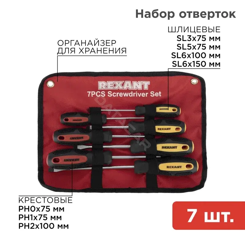Отвертки REXANT 12-4703