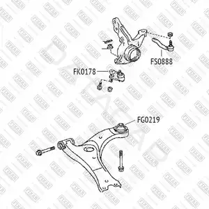 Шаровая опора FIXAR FK0178