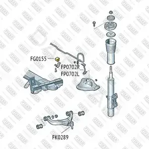 Шаровая опора FIXAR FK0289