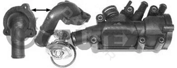 Фланец охлаждающей жидкости CAUTEX 766465