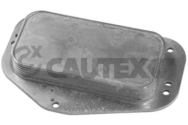 Масляный радиатор двигателя CAUTEX 751824
