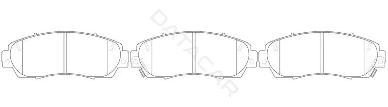 Тормозные колодки SB NAGAMOCHI BP28802