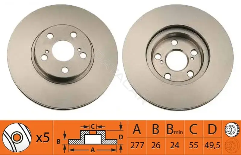 Тормозные диски SB NAGAMOCHI BR21135T