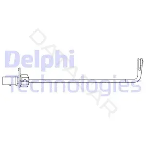Датчик износа тормозных колодок DELPHI LZ0327