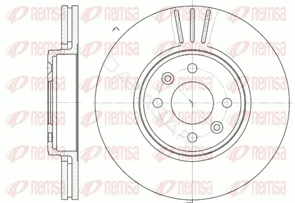Тормозные диски REMSA 6583.10