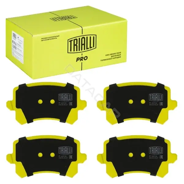 Тормозные колодки TRIALLI PF2207CR