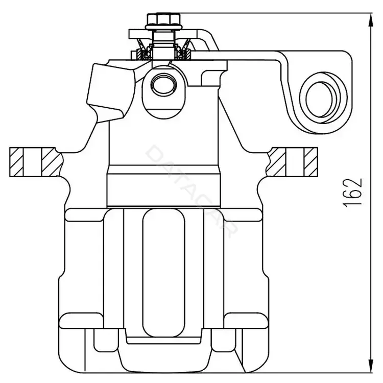 Суппорт тормозной TRIALLI CF801106