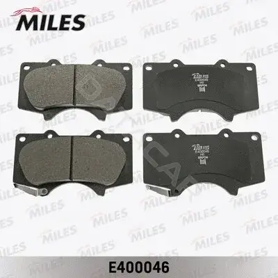 Тормозные колодки MILES E400046