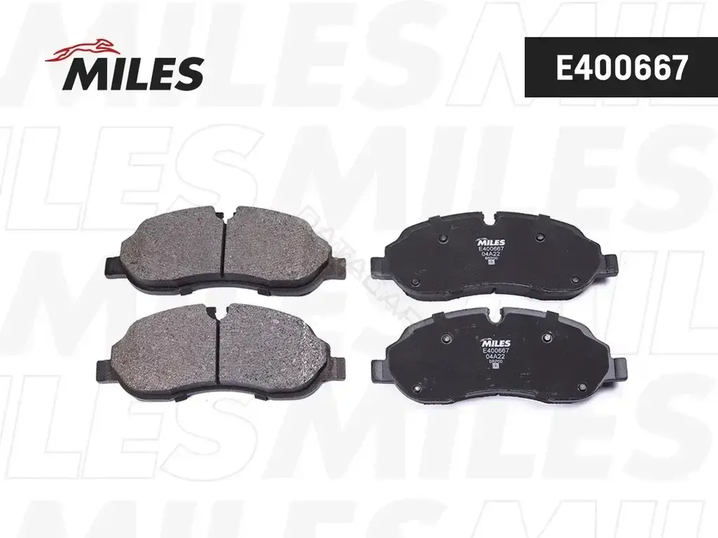 Тормозные колодки MILES E400667