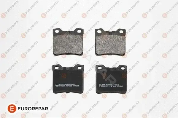 Тормозные колодки EUROREPAR 1617253280