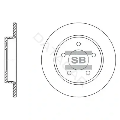 Тормозные диски Hi-Q SD4419