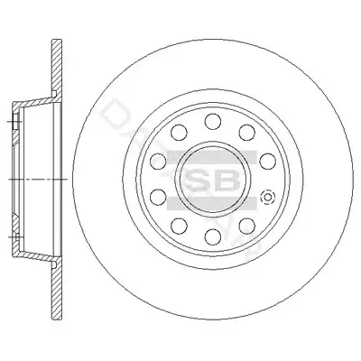 Тормозные диски Hi-Q SD5411