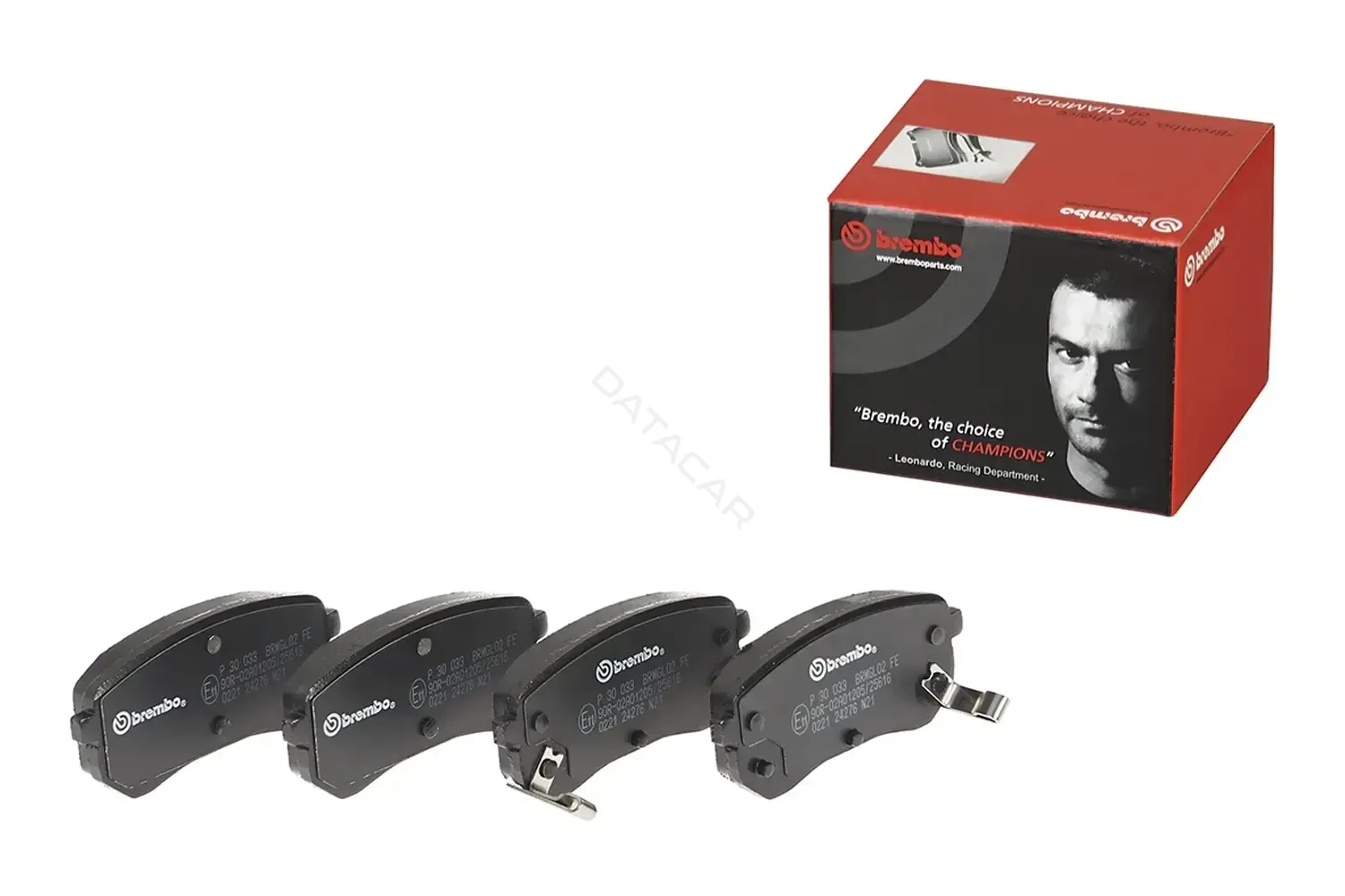 Тормозные колодки BREMBO P30033