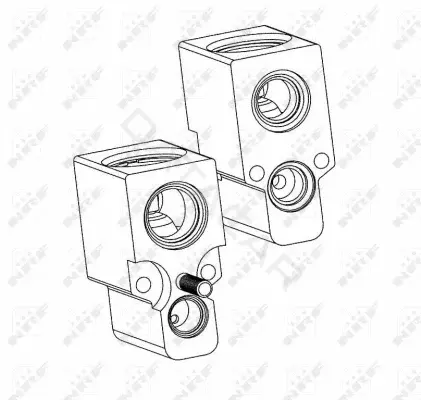 Расширительный клапан кондиционера NRF 38342
