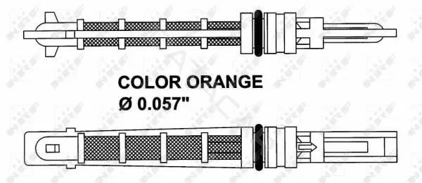 Расширительный клапан кондиционера NRF 38449