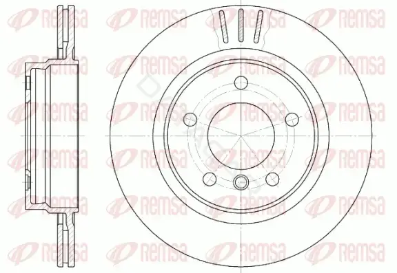 Тормозные диски REMSA 6722.10