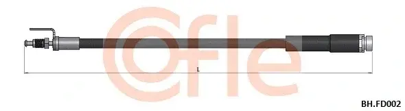 Тормозные шланги COFLE/TELCO 92.BH.FD002