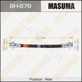Тормозные шланги MASUMA BH-676