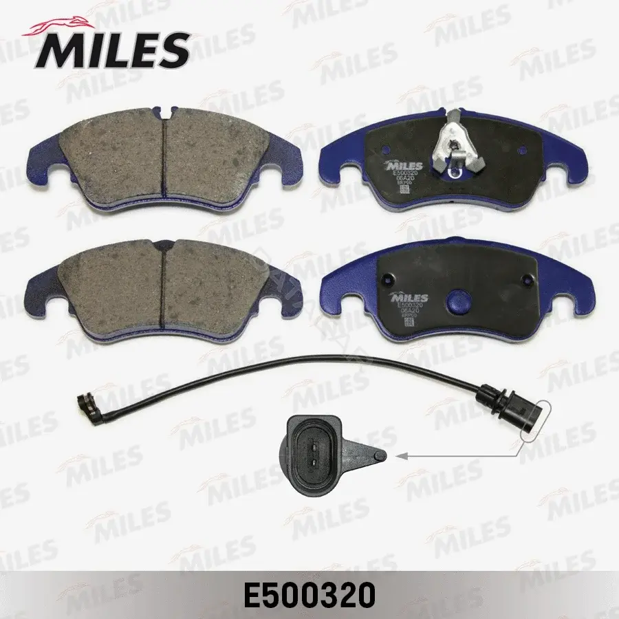 Тормозные колодки MILES E500320