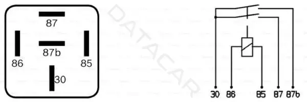 Реле поворотов BOSCH 0332015001