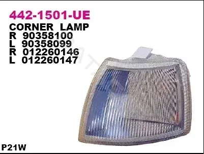 Поворотник DEPO 442-1501R-UE