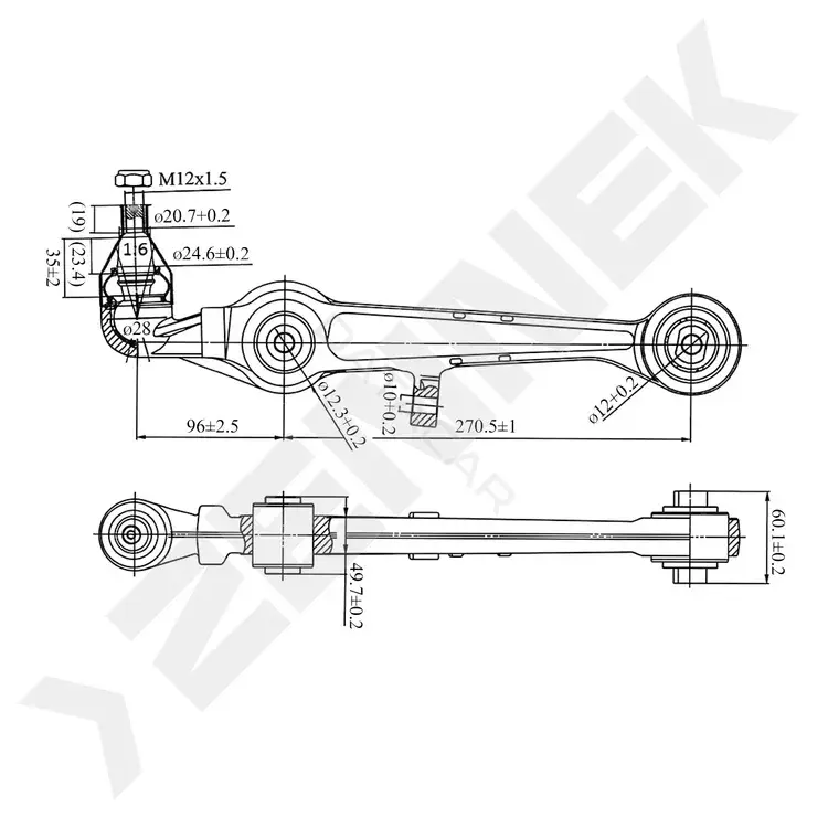 Рычаги ZENNEK DCA0026