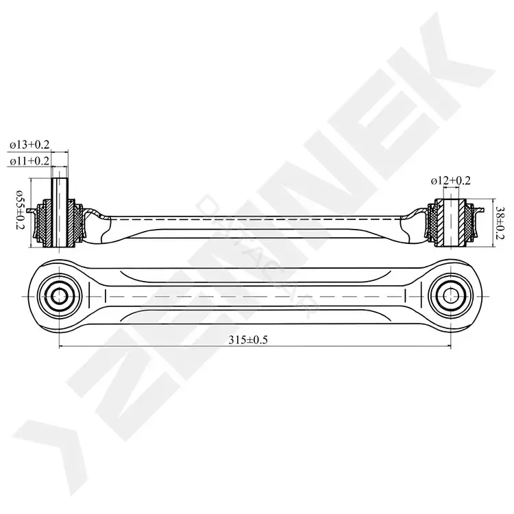 Рычаги ZENNEK DCA0052