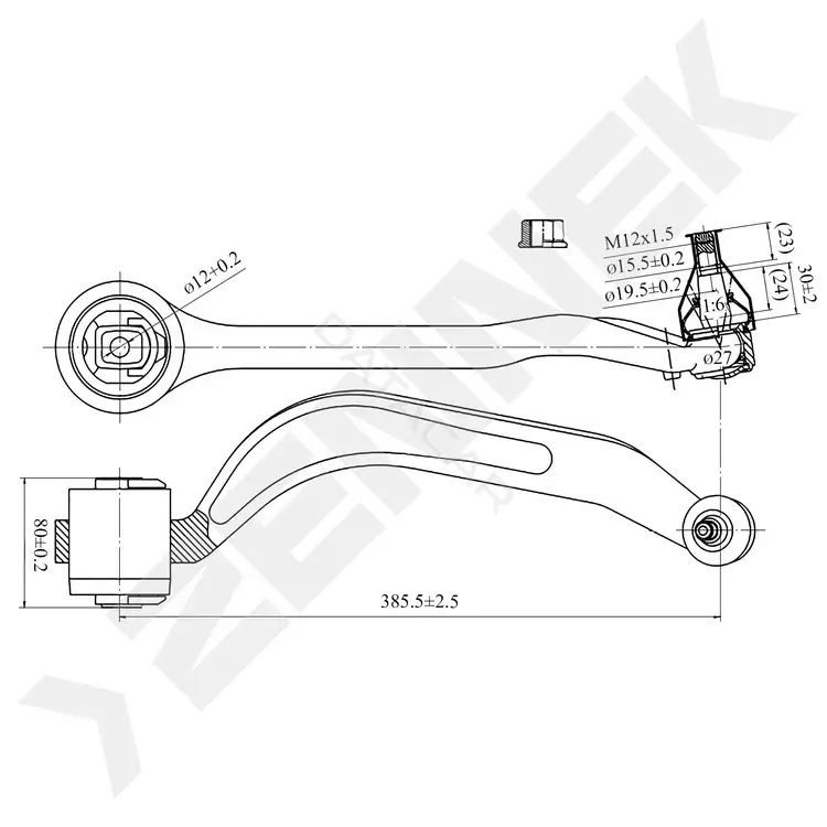 Рычаги ZENNEK DCA0059