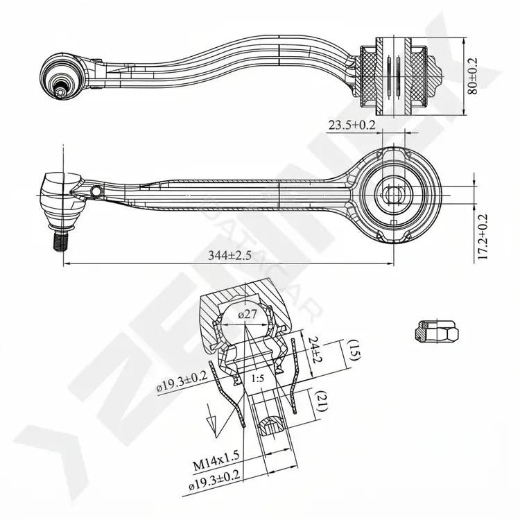 Рычаги ZENNEK DCA0103