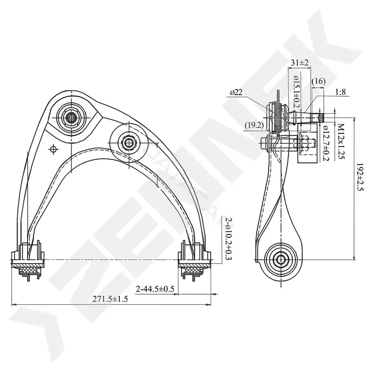 Рычаги ZENNEK DCA0142