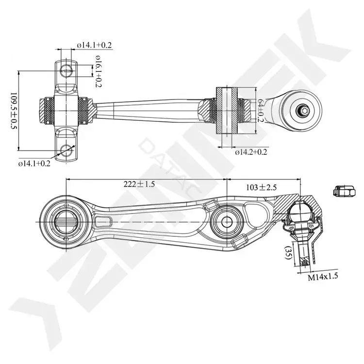 Рычаги ZENNEK DCA0348