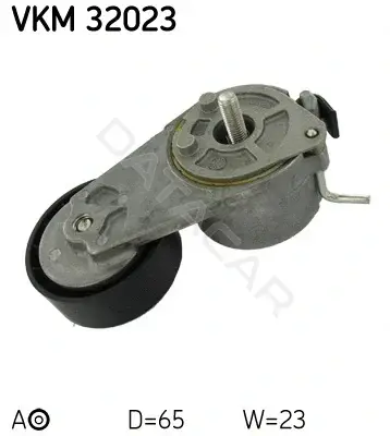 Натяжитель ремня генератора SKF VKM32023