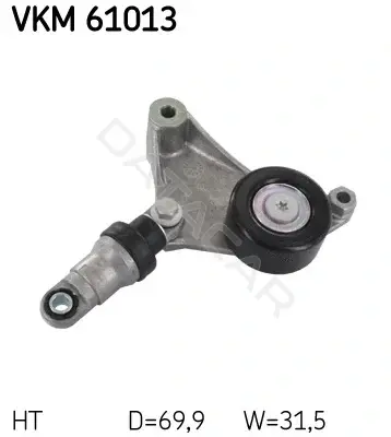 Натяжитель ремня генератора SKF VKM61013