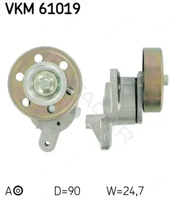 Натяжитель ремня генератора SKF VKM61019