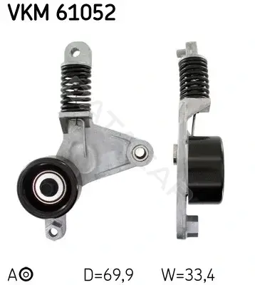 Натяжитель ремня генератора SKF VKM61052