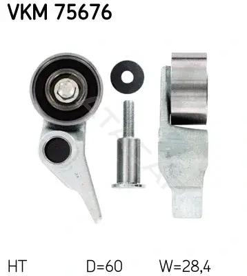 Натяжной ролик ГРМ SKF VKM75676