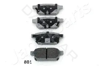 Тормозные колодки JAPANPARTS PP-801AF