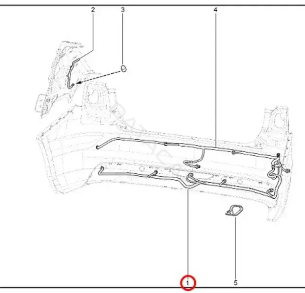 Жгут проводов LADA 8450008721