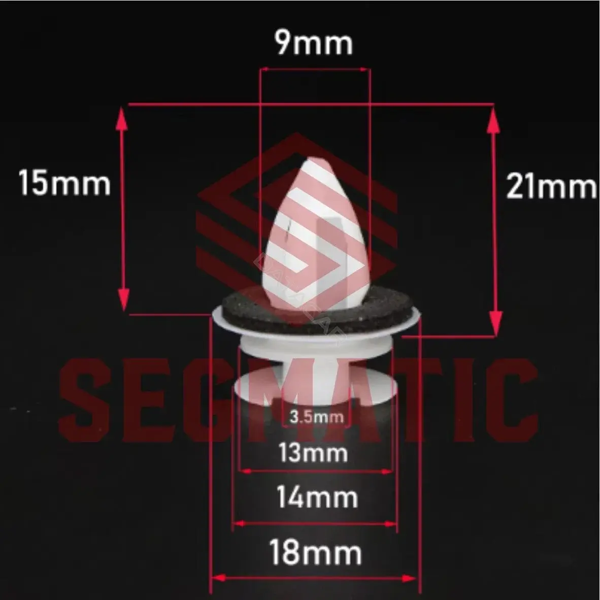 Клипсы, фиксаторы, зажимы SEGMATIC SG70203060