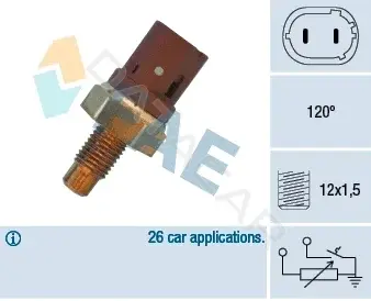 Датчик температуры охлаждающей жидкости FAE 34390