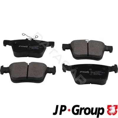 Тормозные колодки JP GROUP 1163708610