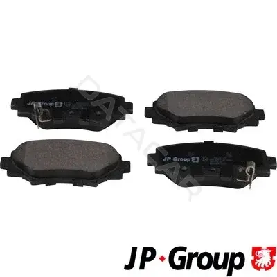 Тормозные колодки JP GROUP 3863701110