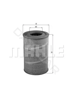 Воздушный фильтр KNECHT/MAHLE LX560/1