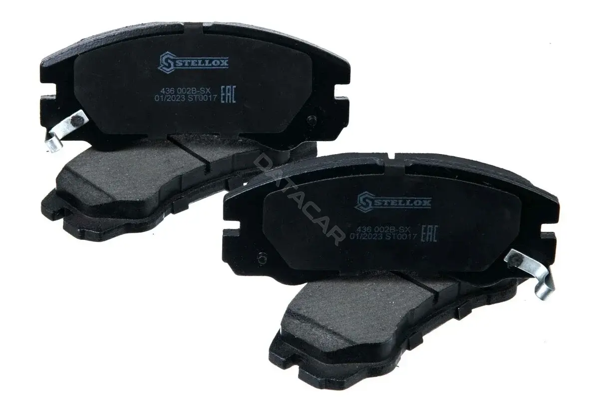 Тормозные колодки STELLOX 1638000B-SX